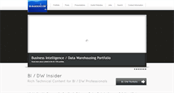 Desktop Screenshot of bi-insider.com